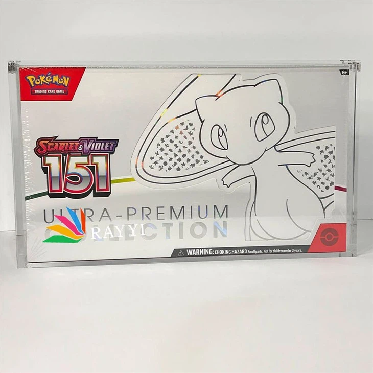 Acrylic Display Case For Pokemon Terapagos Ex Ultra Premium Collection UPC
