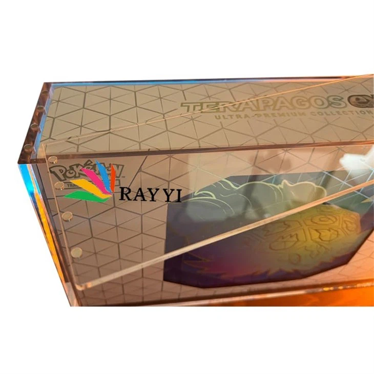 Acrylic Display Case For Pokemon Terapagos Ex Ultra Premium Collection UPC